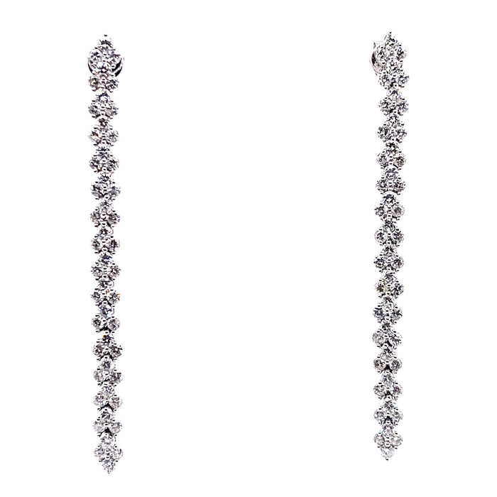 Dangling Earring with Diamond– Forty-Seven & Fifth