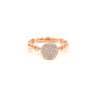 Rose Gold Chain Ring