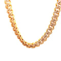 Curve Link Diamond Necklace