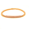Rose Gold Stretchy Bar Bracelet
