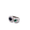 Blue and Green Diamond Ring